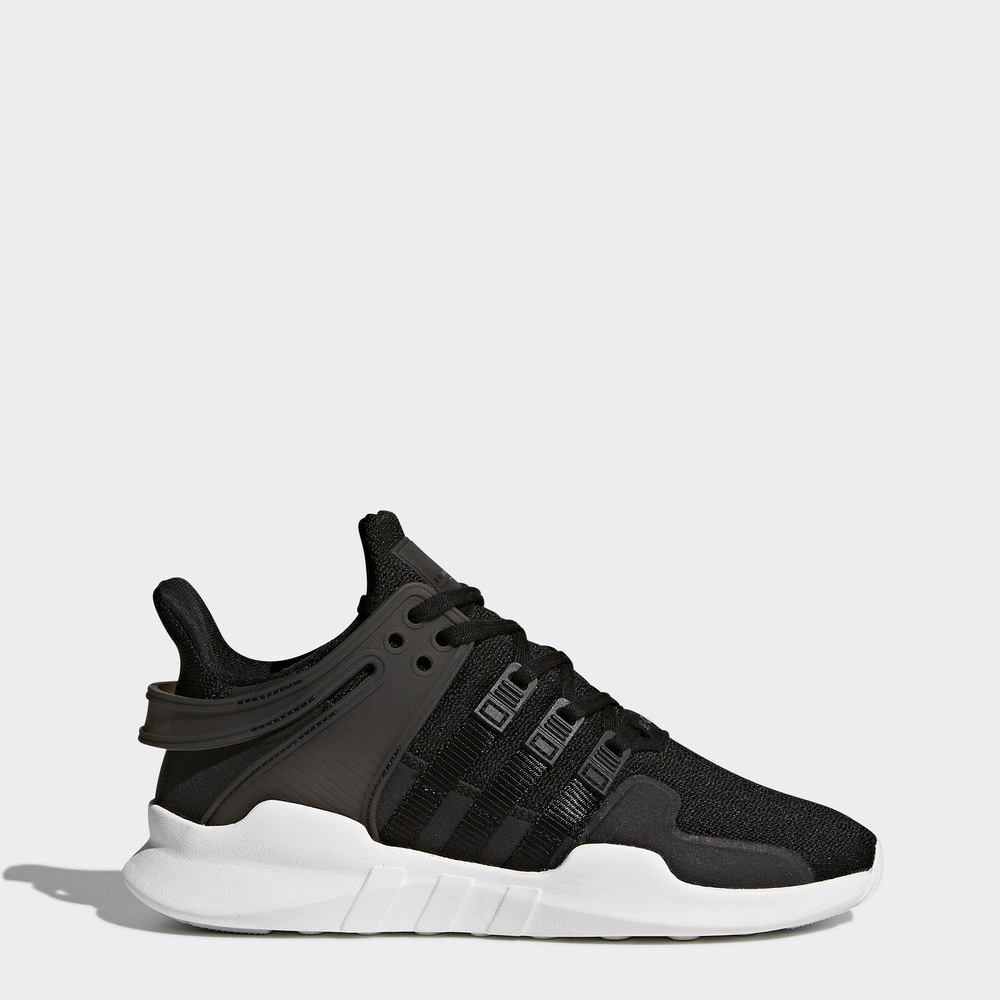 Adidas Eqt Support Adv - Originals για αγορια - Μαυρα/Ασπρα,Μέγεθος: EU 27 – 39 1/3 (553UAWQI)